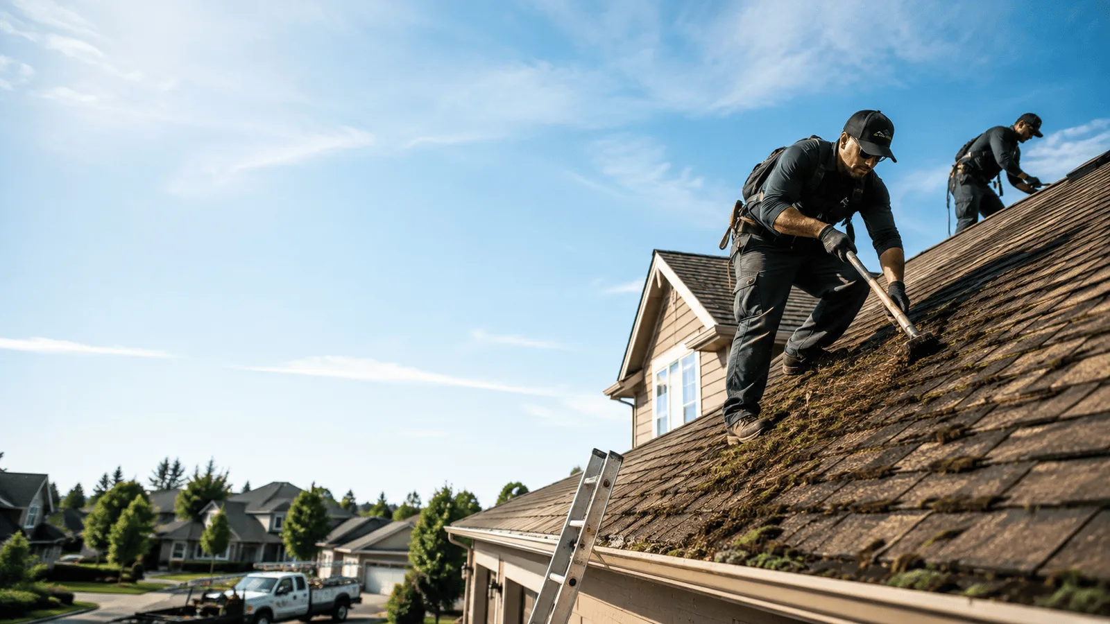 Roof Moss Removal in Grafton, OH near me